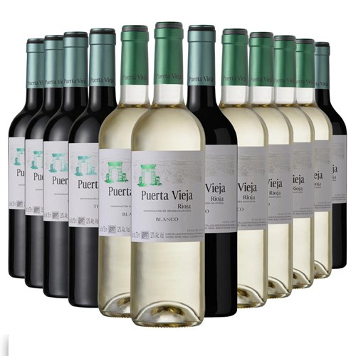 Case of 12 Mixed Puerta Vieja Spanish Wine